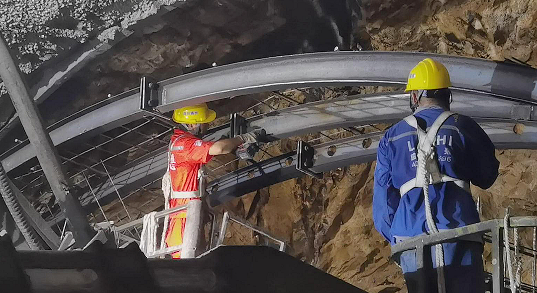 施工3合1！藍海智裝助力數字隧道智能建造示范基地